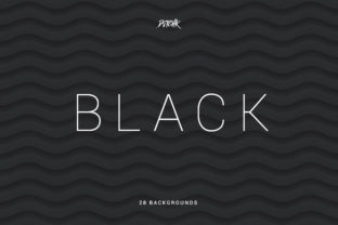 Black Soft Abstract Wavy Backgrounds: Elevate Your Visual Content