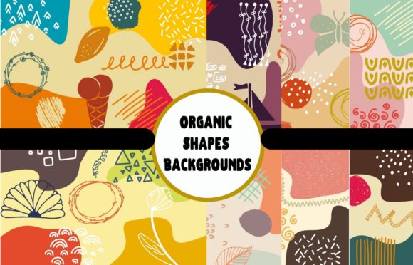 Elevate Your Designs with These Organic Shapes Backgrounds