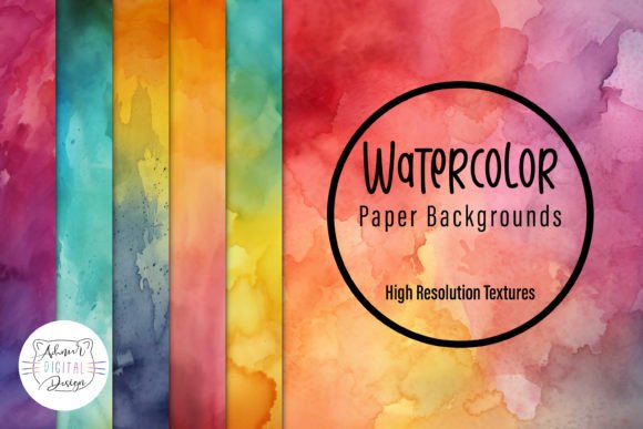 Elevate Your Designs with Watercolor Paper Backgrounds
