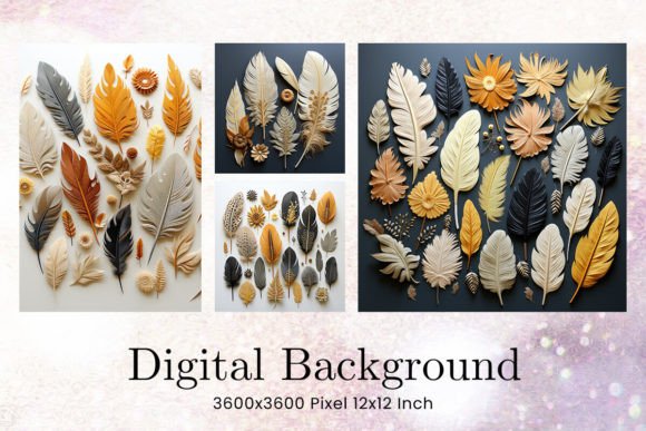 Feather Backgrounds Wall Art Wallpaper: A Digital Design Staple
