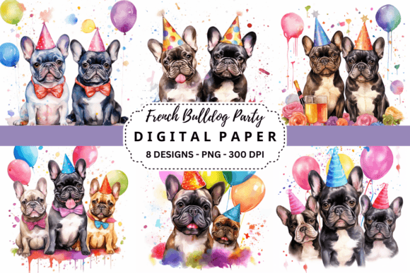 French Bulldog Party Backgrounds: A Designer's Guide to Canine Charm