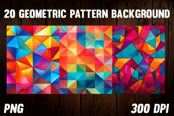 Geometric Pattern Backgrounds for Covers: A Designer's Toolkit