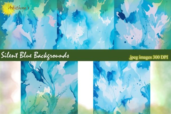 Silent Blue Backgrounds: A Designer's Visual Toolkit