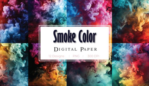 Smoke Colors Backgrounds Digital Paper: A Designer's Guide