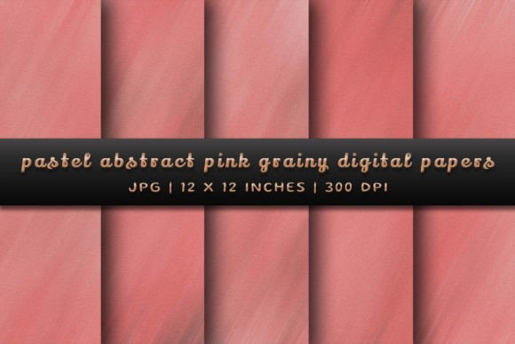 Unlocking Ethereal Design: Pastel Abstract Pink Grainy Backgrounds