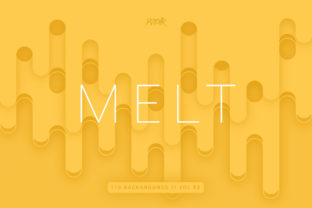 Unlocking Visual Depth with Melt Abstract Rounded Backgrounds